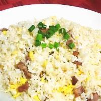 Rc08. Bbq. Pork Fried Rice · authentic style fried rice with seasoning ( without  soy sauce)