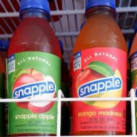 Snapple · Kiwi Strawberry,  Mango Madness, Snapple Apple