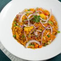 Vegetable Biriyani · Basmati Rice Pilaf with vegetable in spices