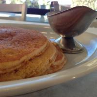 Stack Of Pancakes- · Delicious House Made Pancakes From Scratch With Maple Syrup