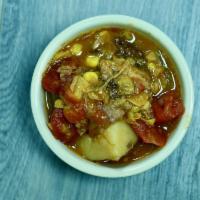 Brunswick Stew Cup · A slow-cooked Southern classic with our pulled pork, pulled chicken, Texas brisket, potatoes...
