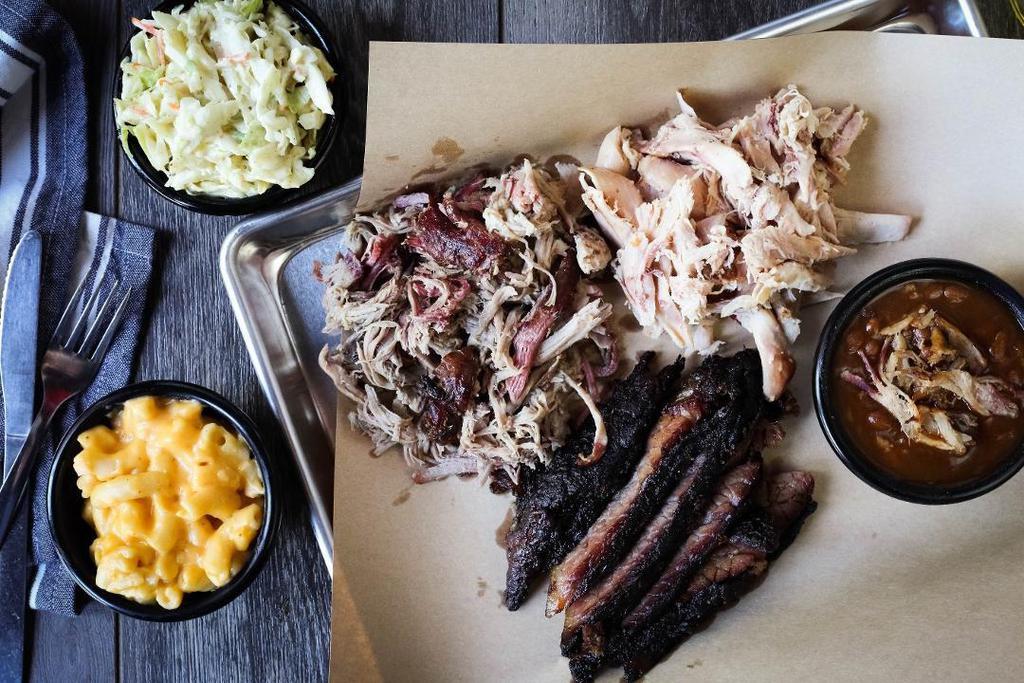 Tennessee Triple · Choose three smoked meats, served with two Southern Sides. Add a Garden or Caesar Side Salad to your meal! (found in the Salad Menu)