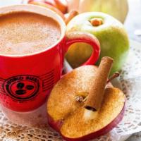 Caramel Apple Spice · Steamed apple juice with caramel and cinnamon flavors.