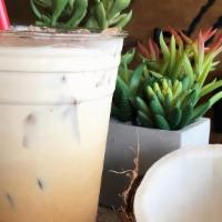 Iced Latte · Two (12 oz) or three (24 oz) shots of espresso with milk and flavors over ice. Your choice o...