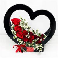Black Heart-Shape  Box  · What is shown on the picture is included,
you can add more items to it if you wish. 

Color ...