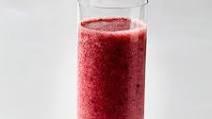 Berry Good · A twenty ounce smoothie with strawberry, blueberry, blackberry, and chia seeds