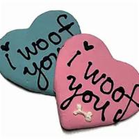 Woof Hearts Biscuit (3.25