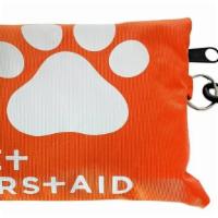 Pet Travel First Aid Kit · Travel Pet First Aid kit includes :
saline solution, sting relief pads, PVC gloves, sterile ...