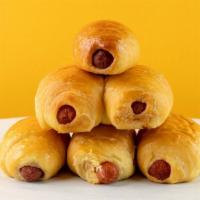 Small Jalapeño Cheddar Sausage Roll · A jalapeño cheddar sausage wrapped in soft, honey-glazed bread.