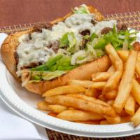 Philly Steak Sub · Please mention the topping. Add protein for an additional charge.