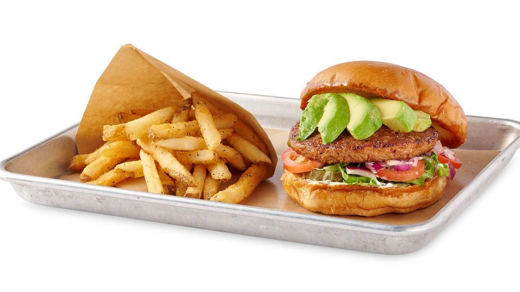 Beyond Burger · Plant-based burger. Add One Topping at no charge. Additional Toppings extra
