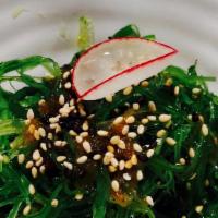 Seaweed Salad · Traditional marinated seaweed salad.