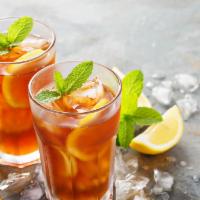 Iced Tea · Black or green tea base with flavoring.