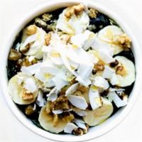 Nutty By Nature · BLEND | acai, bananas, red apples, almond butter, spinach, kale, and vanilla almond milk. TO...