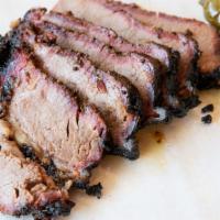 Moist Brisket · $27.98/lb
Moist brisket is seasoned with our Rudy's Rub and smoked slow overnight. Moist is ...
