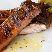 Pork Ribs · $17.98/lb
About 4-6 Ribs per pound. Also known as spare ribs, which will have a little marbl...