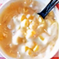 Cream Corn · Fresh, whole-kernel corn with heavy cream, Parmesan cheese, sugar and other special seasonin...