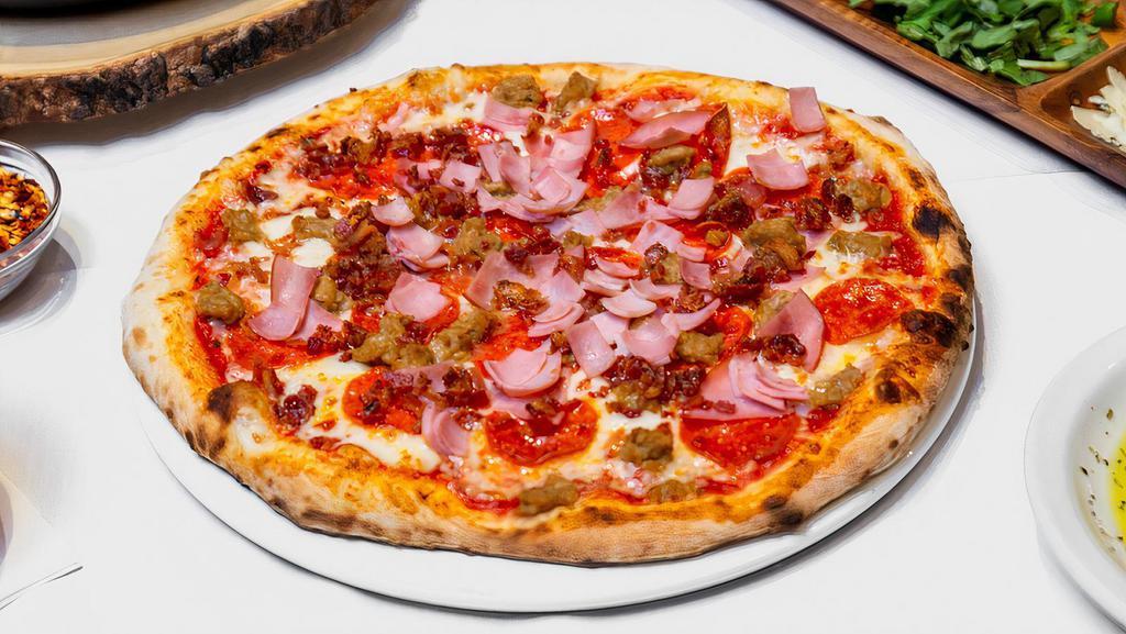 Small Meat Lovers Pizza · 6 Slices