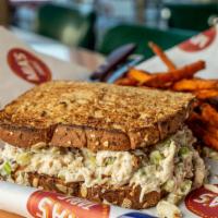 Chicken Salad · Candied pecans, grapes, onions, apples.

Consuming raw or undercooked meats, poultry, seafoo...