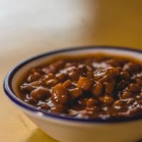 Baked Beans · Contains Pork, Gluten Free
