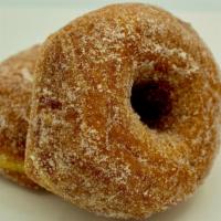 Plain Sugar Covered · Yeast raised donut covered in plain granulated sugar