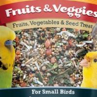 Sunburst Fruit & Veggies (Small Birds) 3Oz · 