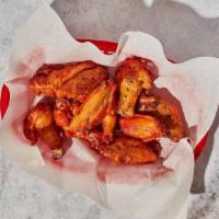 Buffalo Wings · By Perrotti's Pizza. 10 pieces. Buffalo wings. Contains nightshades. We cannot make substitu...