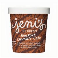 Jeni'S Blackout Chocolate Cake · By Jeni's Splendid Ice Creams. A chocolate ice cream quadruple threat with cake, extra-bitte...
