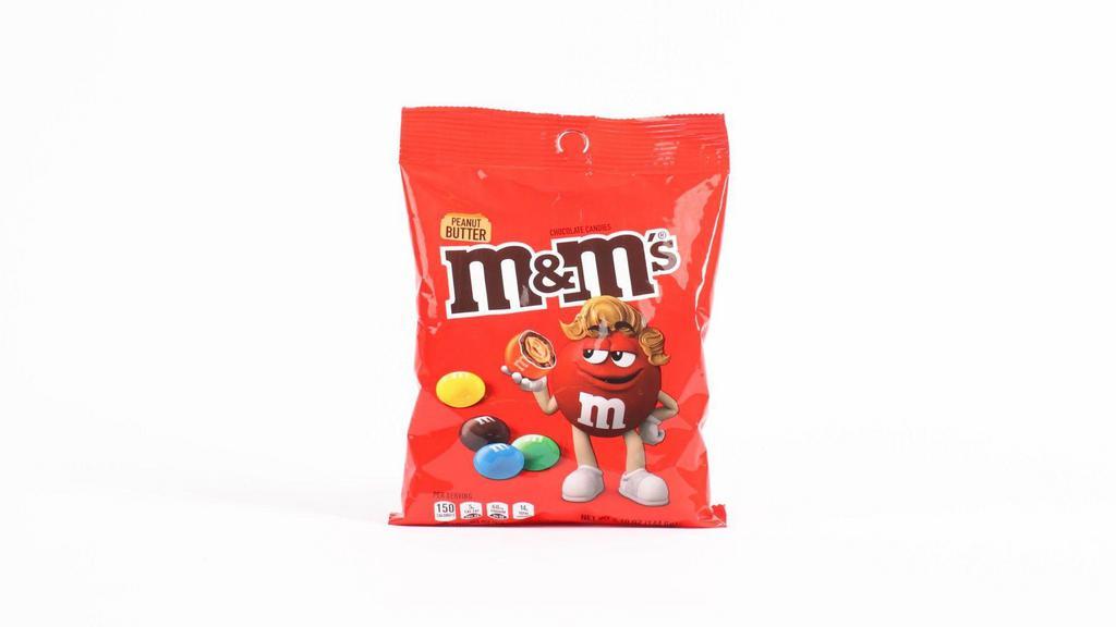 M&M'S Peanut Butter Bag · 5.1 oz. Iconic M&M'S Candy only gets better with the delicious taste of real peanut butter. Peanut Butter M&M'S Candy is a tasty chocolate candy that's great for parties, baking, road trips or filling your candy dish.