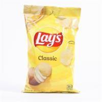 Lays Potato · 2.25 oz. It all starts with farm-grown potatoes, cooked and seasoned to perfection. So every...