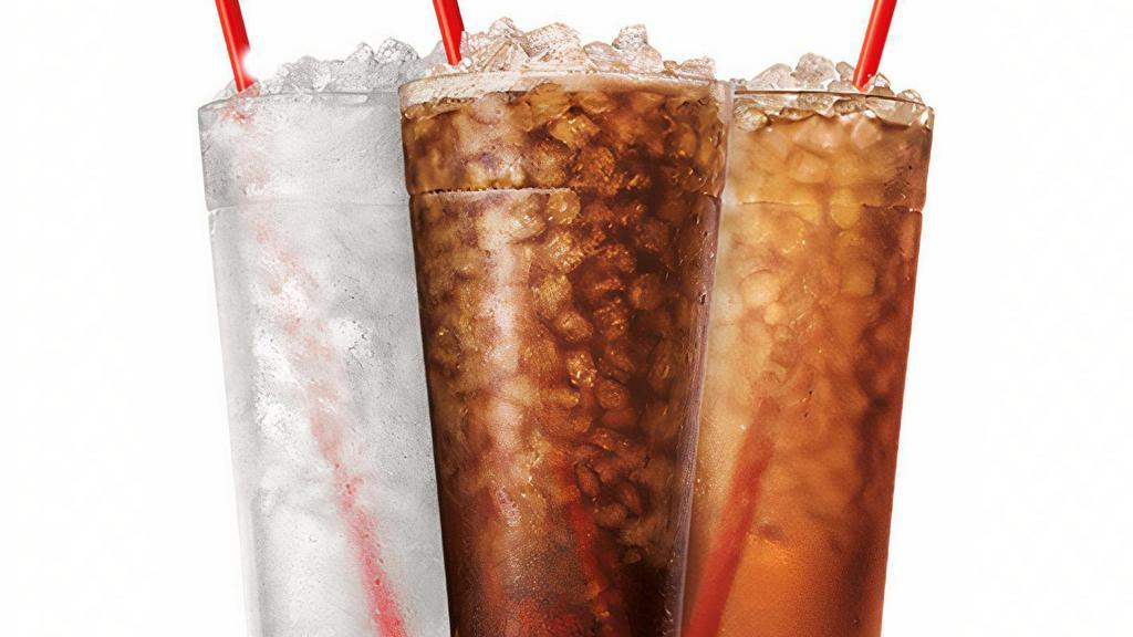 Soft Drinks · More options of cold, bubbly refreshments with your choice of flavor add-ins, all served over our famous SONIC ice.