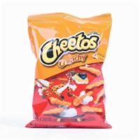 Cheetos Cheese Crunchy · 2.75 oz. Bring a cheesy, delicious crunch to snack time with a bag of CHEETOS® Crunchy Chees...