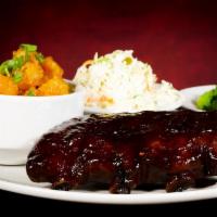Baby Back Ribs & Pow Wow Shrimp · Served with your choice of two scratch made sides.