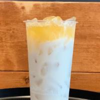 Oat Milk Green Tea · Smooth cold brew milk tea sweetened just right and served with REAL Oat milk over ice.
[Boba...