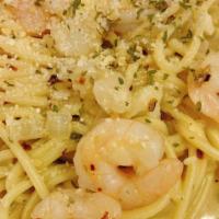 Seafood Scampi Pasta · Come with scallop and shrimp.