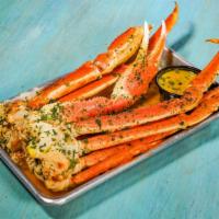 1 Libra De Snow Crab · 1 LB Snow Crab Jugoso, Garlic Butter or Mayitos Cajun sauce Mild or Spice
add corn potatoes ...