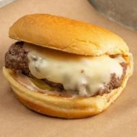 Classic Slider · Wagyu Beef, American Cheese, Pickle, SOB Sauce