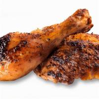 Kids' Country-Roasted Chicken · Lemon-pepper marinated chicken, roasted and char-grilled to perfection. Served with choice o...