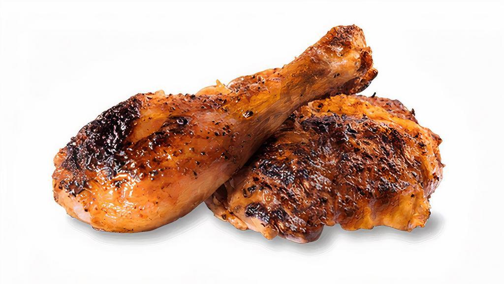 Kids' Country-Roasted Chicken · Lemon-pepper marinated chicken, roasted and char-grilled to perfection. Served with choice of one side, or carrots and celery, plus OREO Cookies and a fountain beverage or milk.