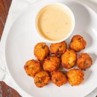 Tator Tots & Queso · House Made Tater Tots · Queso Blanco