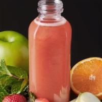 Strawberry Cooler · Strawberry, Orange, Apple & Mint