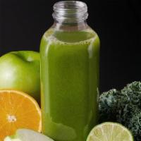 Apple Greenie · Spinach, Oranges, Apples & Limes