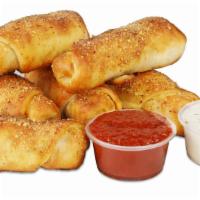 Pepperoni Rolls 6 Piece · (6) Delicious Pepperoni Rolls
Served with your choice of Ranch or Pizza Sauce!