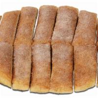 Cinnamon Sticks · Mr Gatti's Fresh Dough, served Piping Hot, Smothered with our Signature Sweet Butter, and to...