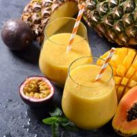 Passion Fruit Smoothie · Refreshing passion fruit smoothie.