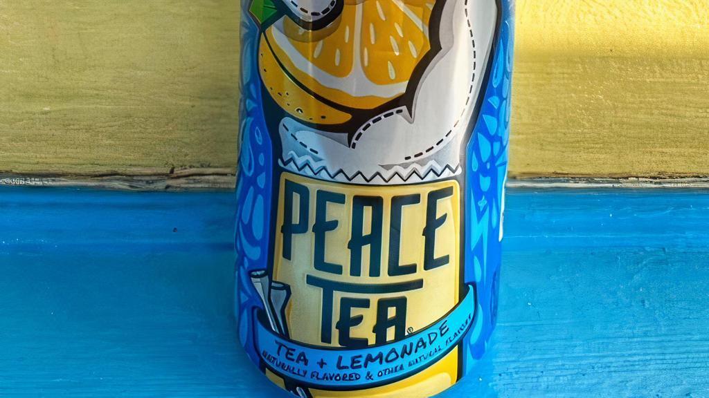 Peace Tea · Cold can of Peace Tea, assorted flavors