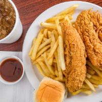 Louisiana Tenders Combo · Comes with 1 side, 1 roll and 1 drink.