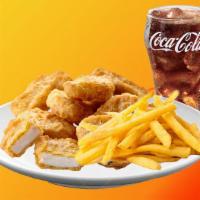 Chicken Nugget(Combo) · The chicken nugget consists of a small piece of deboned chicken meat that is breaded or batt...