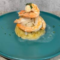 Diego'S Shrimp · Sautéed shrimp in a house coconut garlic sauce. Served w/ mofongo or bifongo and house salad._