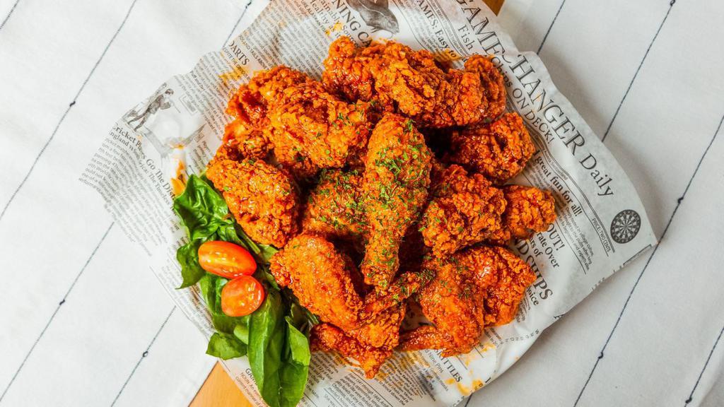 Red Hot Pepper Chicken · Medium. CRISPY AND TENDER CHICKEN TOSSED IN OUR ADDICTIVE GOCHUJANG SAUCE.